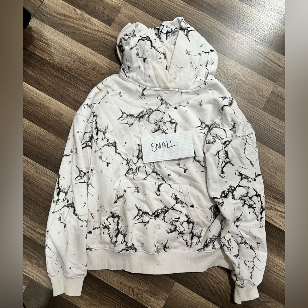 Buffbunny marble sweater hoodie